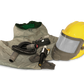 Bullard GVX respirator, Yellow / Hibernia parka / Regular tube (GVXBT) + AC1000 cooling
