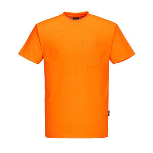 DLZ Logo - S577 Non Ansi Cotton Blend T-Shirt - Portwest