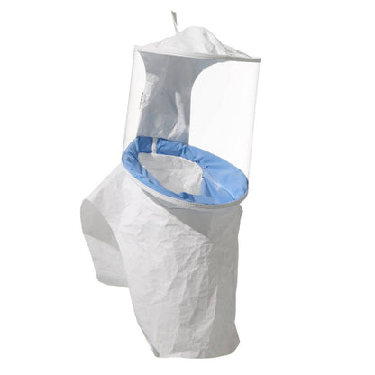 Bullard- Replacement Hood for SIGHTLINE Tychem® 2000 Double Bib Panoramic Lens Hood w/ Threaded Connection