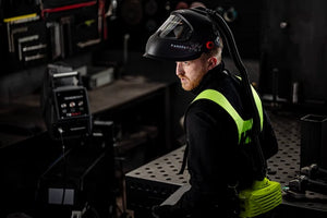 Panoramaxx Pure Air L: Fresh Air Laser-Welding PAPR Helmet