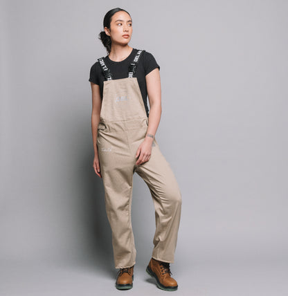OEL 8 Cal Bib-Overall Khaki