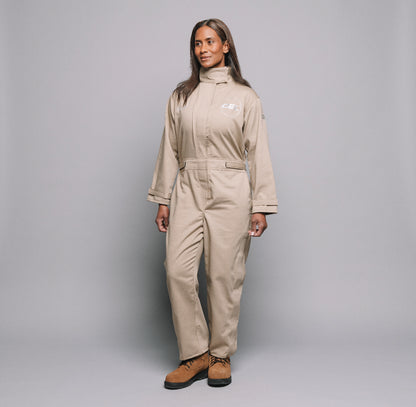 OEL 8 Cal Coverall Khaki