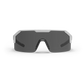 HexArmor Shockwave™ Safety Glasses - Black & White Frame