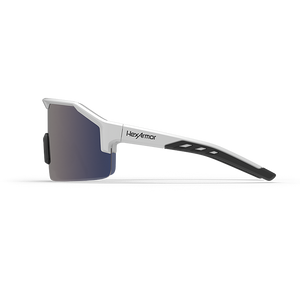 HexArmor Shockwave™ Safety Glasses - Black & White Frame