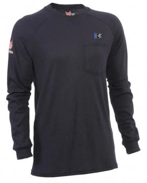 Knobelsdorff Logo - DRIFIRE Helix FR Long Sleeve Henley