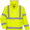 Hi-Vis Rain Traffic Jacket - Yellow