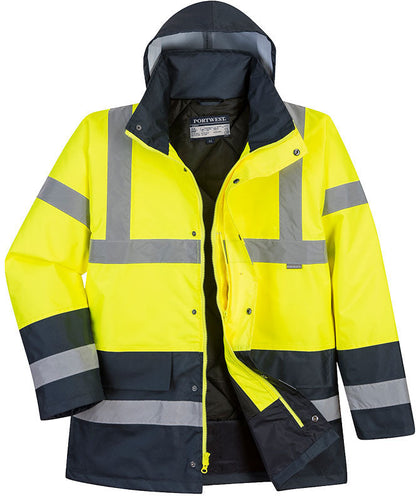 Hi-Vis Contrast Winter Traffic Jacket