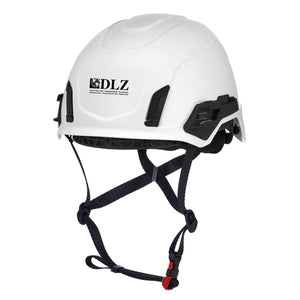 DLZ Logo - Qty 16 V-Gard H2 Safety Helmet, Non-Vented, White