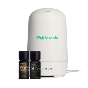 Vitruvi Glow Diffuser and Essential Oils Bundle Set