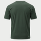 Men’s short sleeve crew neck T-shirt in Deep Forest Green, front view – SKU WW-BT-400 | color:Deep Forest Green