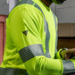 Vohl Hi Vis Long Sleeve Reflective T-Shirt – Safety Yellow – SKU HV-LS-105, Lifestyle tablet | color:Safety Yellow