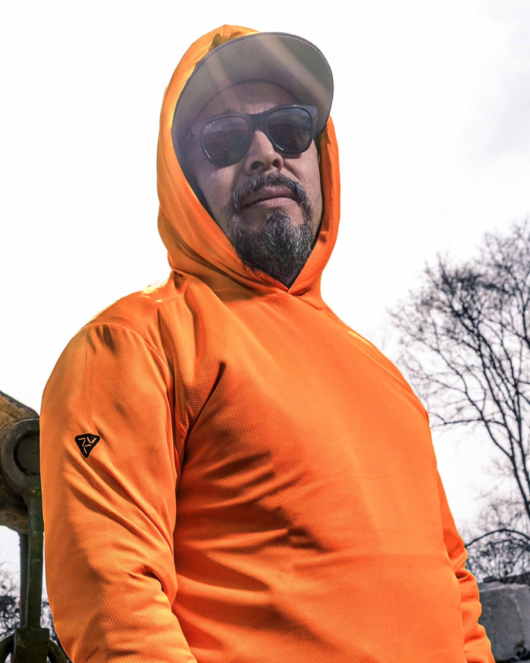 Vohl Hi Vis Sun Hoodie