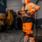 Vohl Hi Vis Waterproof Shell Pant – Safety Orange – SKU HV-SP-205, lifestyle | color:Safety Orange