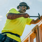 Vohl Hi Vis Short Sleeve T-Shirt – Safety Yellow – SKU HV-SS-100, lifestyle | color:Safety Yellow