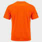 Vohl Hi Vis Short Sleeve T-Shirt – Safety Orange – SKU HV-SS-200, back view with short sleeve coverage | color:Safety Orange