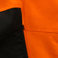 Vohl Hi Vis Utility Pant – Safety Orange – SKU HV-UP-205, heavy-duty Cordura reinforced contrast fabric close-up | color:Safety Orange