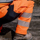 Vohl Hi Vis Utility Pant – Safety Orange – SKU HV-UP-205, lifestyle flex | color:Safety Orange