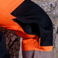 Vohl Hi Vis Utility Pant – Safety Orange – SKU HV-UP-205, lifestyle close-up | color:Safety Orange