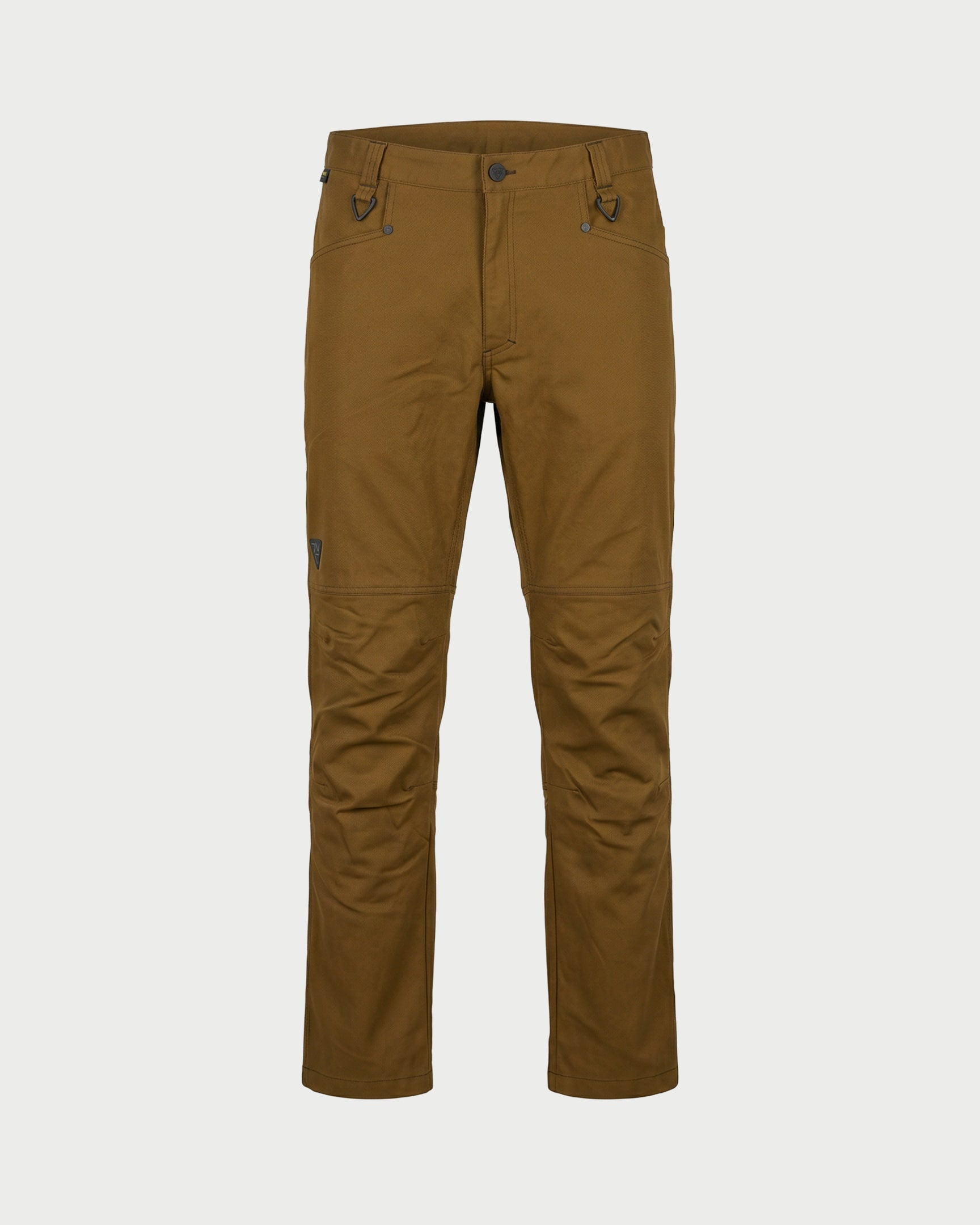 Vohl Straight Leg Pant – Tobacco – SKU WW-SP-800, front view with straight fit and utility belt loops | color:Tobacco