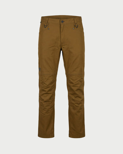 Vohl Straight Leg Pant – Tobacco – SKU WW-SP-800, front view with straight fit and utility belt loops | color:Tobacco