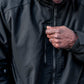 Vohl Lined Winter Jacket – Black – SKU WW-WJ-900, lifestyle zip | color:Black