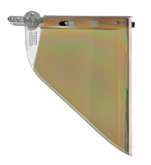 NSA Gold Extreme Heat Faceshield With Universal Metal Bracket