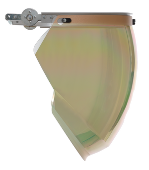 NSA Gold XTR Extreme Heat Faceshield With Universal Metal Bracket