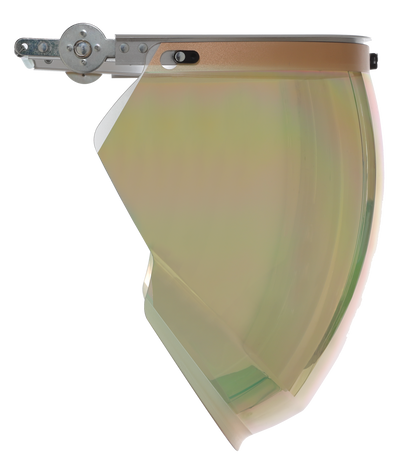 NSA Gold XTR Extreme Heat Faceshield With Universal Metal Bracket