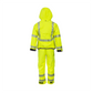 NASCO ArcJoule women's FR rain jacket and bib overalls, full-suit view