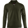 DRIFIRE FR Power Grid Quarter Zip Sweatshirt - Olive Green