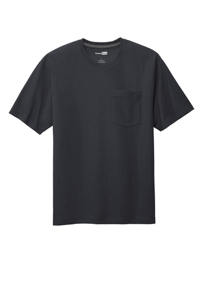 Shape Process Automation Logo- CornerStone Workwear Pocket Tee- Navy Blue
