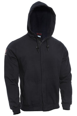 DRIFIRE FR Double Layer Full Zip Navy Hoodie