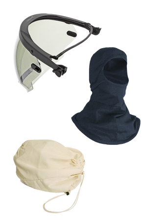 Enespro® 12 cal Hover XTR™ Series Faceshield Kit with Universal Full Brim Adapter