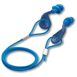 HexArmor SimpleFit Detectable Reusable Guided Earplugs Corded (1 Box)
