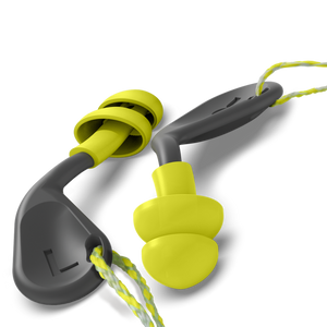 HexArmor SimpleFit Reusable Guided Earplugs Corded (1 Box)