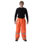 NASCO ArcLite HiVis FR rain pants in Fluorescent Orange
