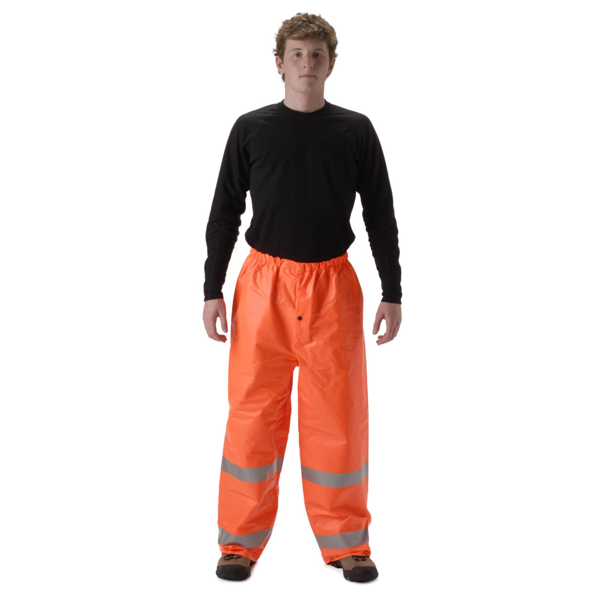 NASCO ArcLite HiVis FR rain pants in Fluorescent Orange