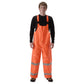 NASCO ArcLite HiVis FR rain bib overalls in Fluorescent Orange