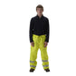 NASCO WorkLite HiVis rain pants in Fluorescent Yellow, worn view