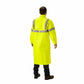 NASCO ArcLite Air FR rain coat with detachable hood, back view