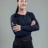 DRIFIRE TECGEN Women's FR Long Sleeve Henley - Navy