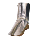 Aluminized Spats - 14 oz. OPF Carbon/Kevlar Blend, FR Hook and Loop Closure