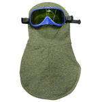 Arc Flash Head Protection Kit - 26 Cal - FR OPF/Para-Aramid Balaclava, Arc Goggle with Elastic Strap, Anti-Fog Inner Lens - National Safety Apparel