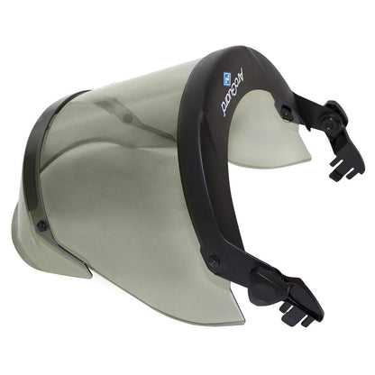 Arc Flash Program Helmets 20 cal Arc Flash PureView Faceshield on Helmet Mount