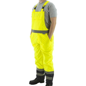 Bib Overall - Waterproof, High Visibility, Reflective Striping (PK 5 Pants) - Majestic