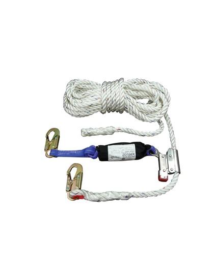 30 or 50 ft. Lifeline with Rope Grab and 2 ft. Energy Absorber - Const