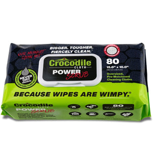 Crocodile Power Scrub Industrial Cleaning Crocodile Cloths (PK 80 Wipes)