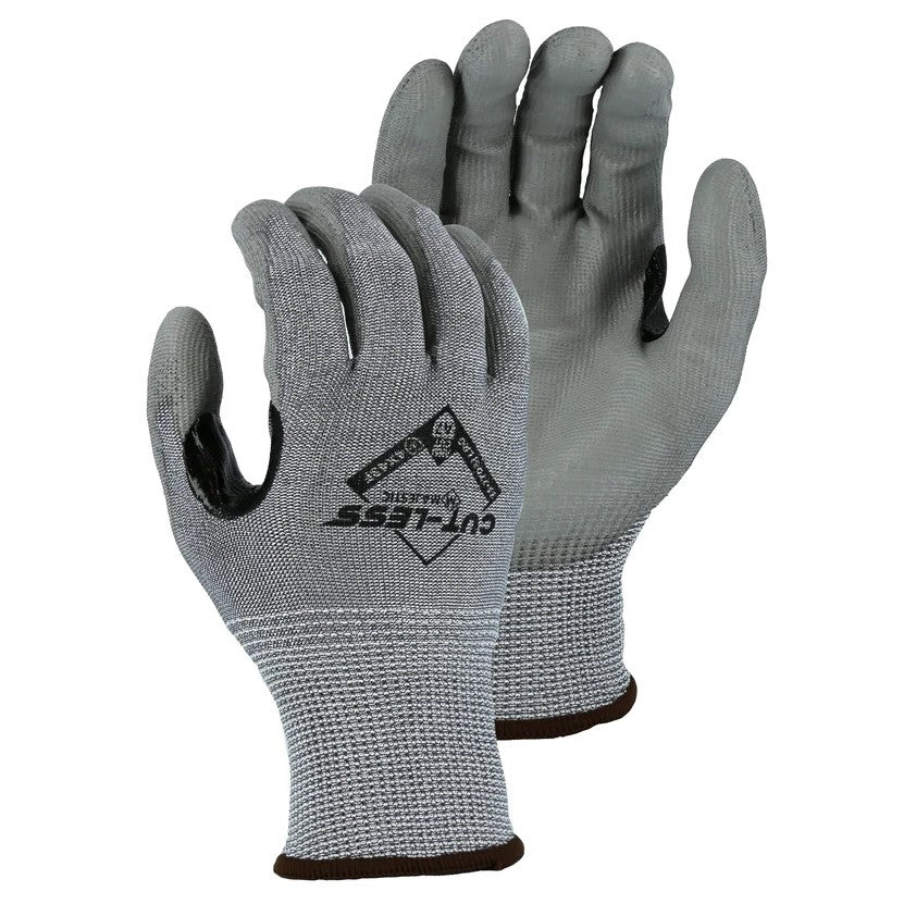 Cut Resistant Glove - KorPlex Blend, Polyurethane Palm Dip, High Cut Resistance (PK 12 Pairs)