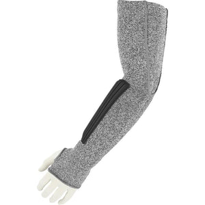 Cut Resistant Sleeve - 18 Inch Dyneema with Impact Protection, Gusseted Bicep, and Thumb Hole (PK 24 Sleeves) - Majestic