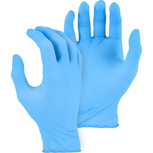 Disposable Gloves - 4 MIL Nitrile, Powder-Free, Textured, Ambidextrous, Rolled Cuff (2,000 Gloves)